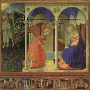 Fra Angelico Altarpiece of the Annunciation painting